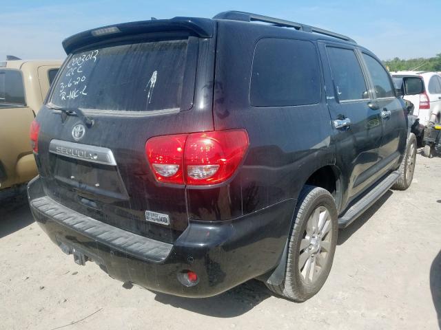 5TDYY5G15HS068374 - 2017 TOYOTA SEQUOIA PLATINUM  photo 4