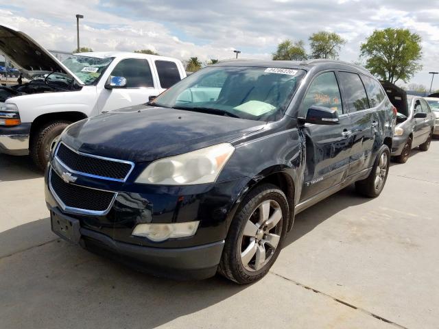 1GNEV23D89S173341 - 2009 CHEVROLET TRAVERSE LT  photo 2