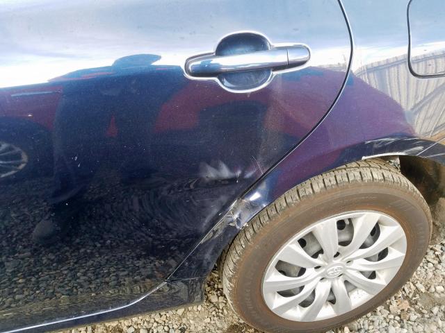 JTDBU4EE1C9170327 - 2012 TOYOTA COROLLA BASE  photo 9