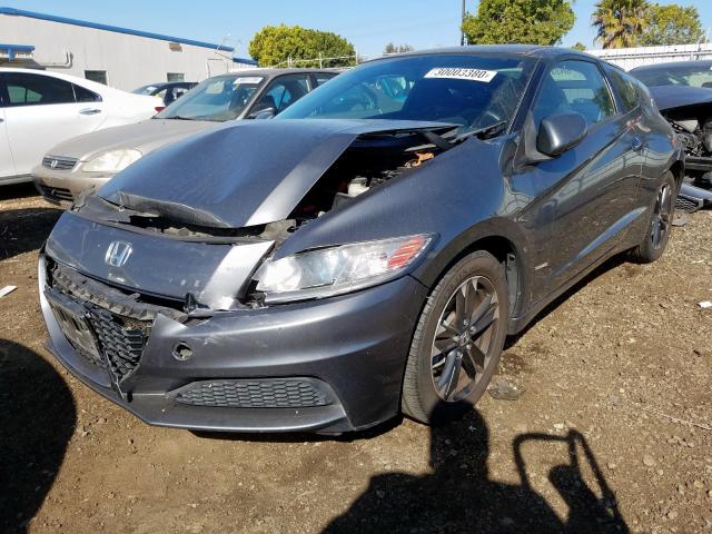 JHMZF1D46ES001267 - 2014 HONDA CR-Z  photo 2