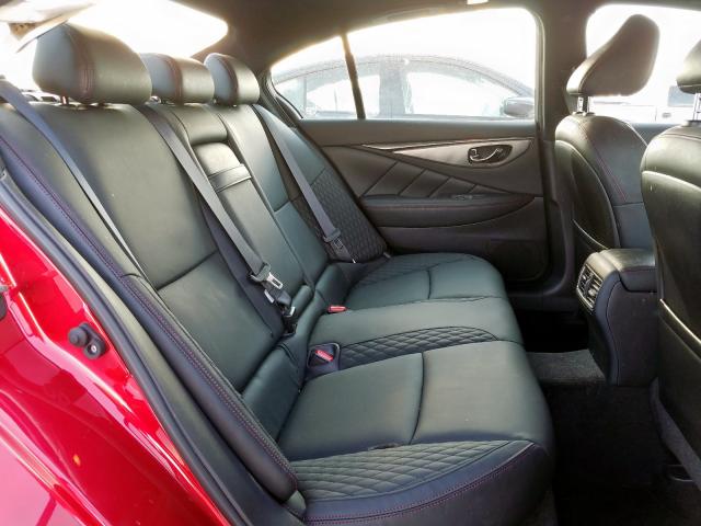 JN1FV7AP0KM760170 - 2019 INFINITI Q50 RED SPORT 400  photo 6