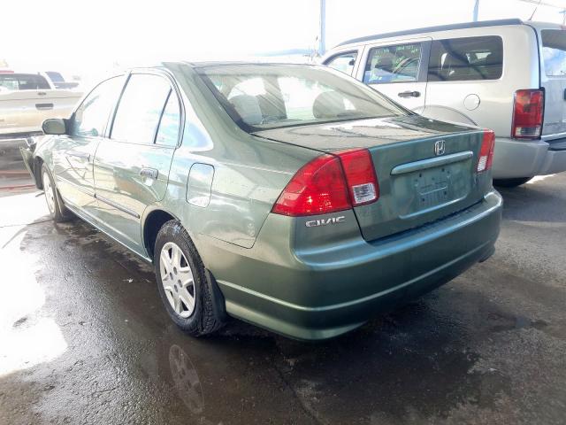 2HGES16374H619222 - 2004 HONDA CIVIC DX VP  photo 3