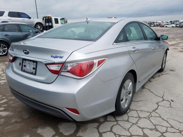 KMHEC4A43CA033753 - 2012 HYUNDAI SONATA HYBRID  photo 4