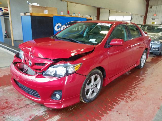 2T1BU4EE9CC838272 - 2012 TOYOTA COROLLA BASE  photo 2