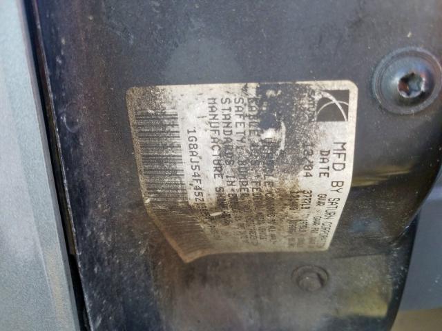 1G8AJ54F45Z136254 - 2005 SATURN ION LEVEL 2  照片 10