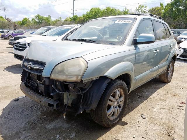 KM8JN12D17U481189 - 2007 HYUNDAI TUCSON SE  photo 2