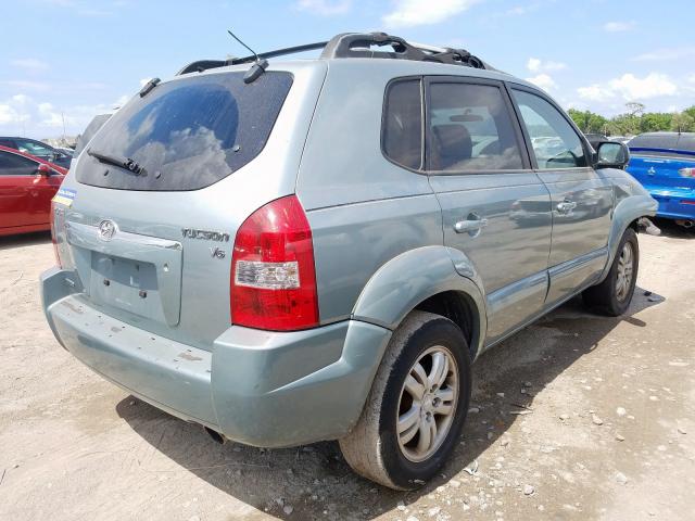 KM8JN12D17U481189 - 2007 HYUNDAI TUCSON SE  photo 4