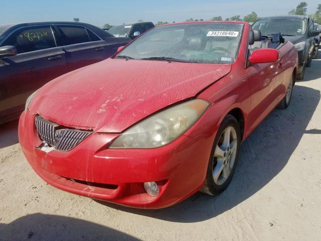 4T1FA38P74U028981 - 2004 TOYOTA CAMRY SOLARA SE  photo 2