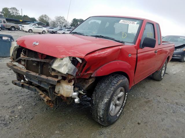 1N6DD26S11C393188 - 2001 NISSAN FRONTIER KING CAB XE  photo 2