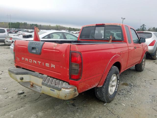 1N6DD26S11C393188 - 2001 NISSAN FRONTIER KING CAB XE  photo 4