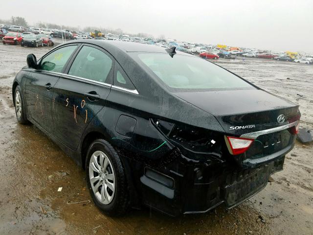 5NPEB4AC9DH505981 - 2013 HYUNDAI SONATA GLS  photo 3