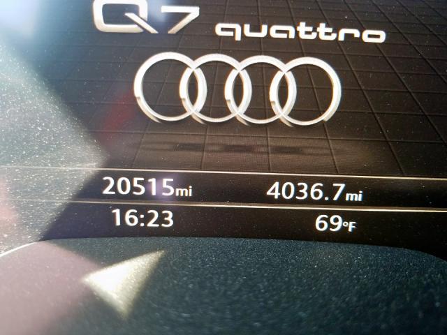 WA1VAAF70KD007064 - 2019 AUDI Q7 PRESTIGE  photo 8