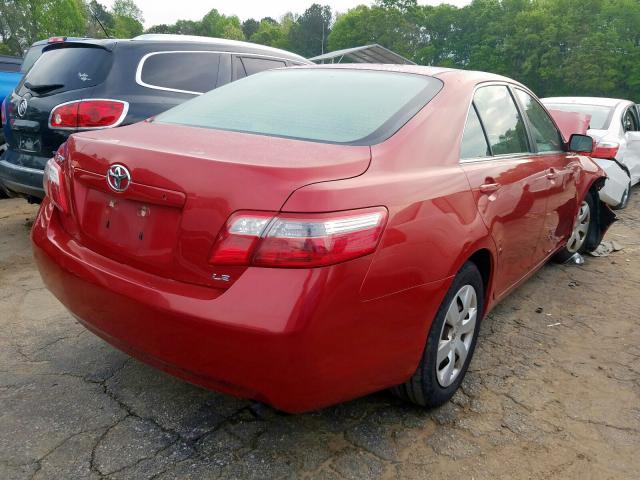 4T1BE46K07U067335 - 2007 TOYOTA CAMRY CE  photo 4