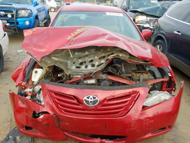 4T1BE46K07U067335 - 2007 TOYOTA CAMRY CE  photo 9