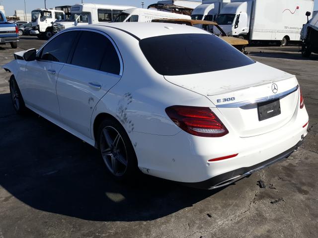 WDDZF4JB9HA132702 - 2017 MERCEDES-BENZ E 300 WHITE photo 3