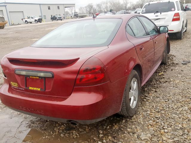 2G2WP552381132705 - 2008 PONTIAC GRAND PRIX  photo 4