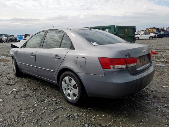 5NPET46F08H320837 - 2008 HYUNDAI SONATA GLS  photo 3