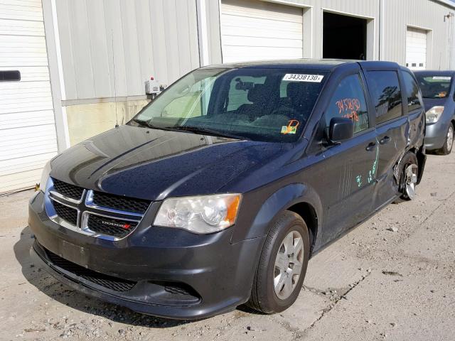 2C4RDGBG3CR365040 - 2012 DODGE GRAND CARAVAN SE  photo 2