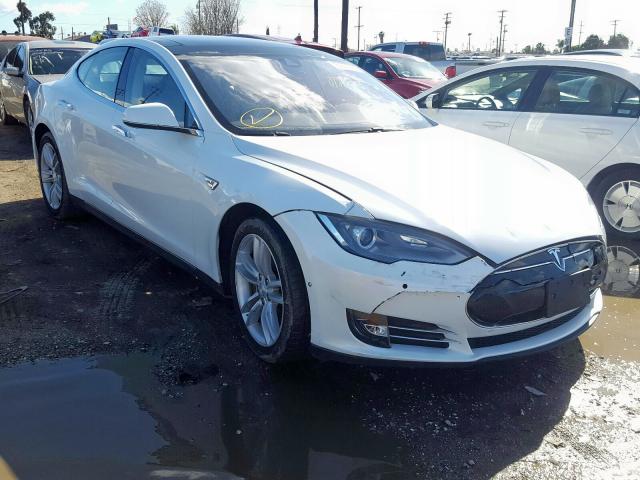 5YJSA1H12EFP51358 - 2014 TESLA MODEL S  foto 1