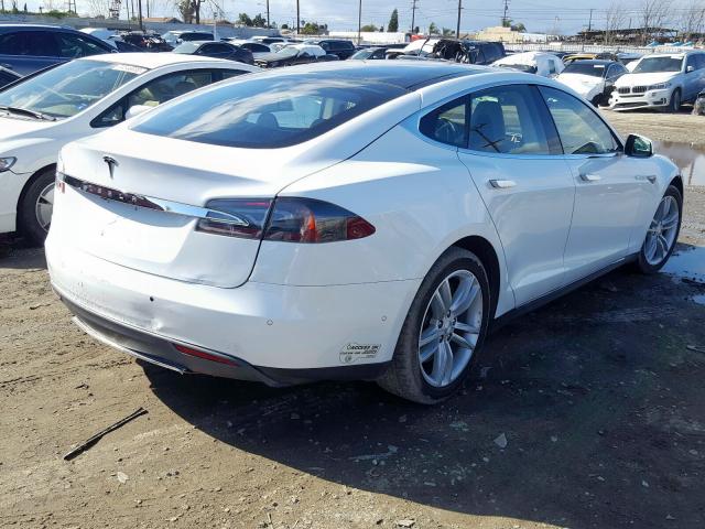 5YJSA1H12EFP51358 - 2014 TESLA MODEL S  foto 4