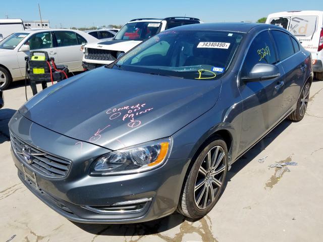 LYV402HK3HB132588 - 2017 VOLVO S60 PREMIER  photo 2