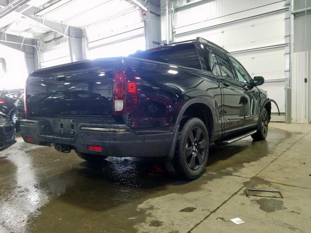 5FPYK3F80HB007191 - 2017 HONDA RIDGELINE BLACK EDITION  photo 4