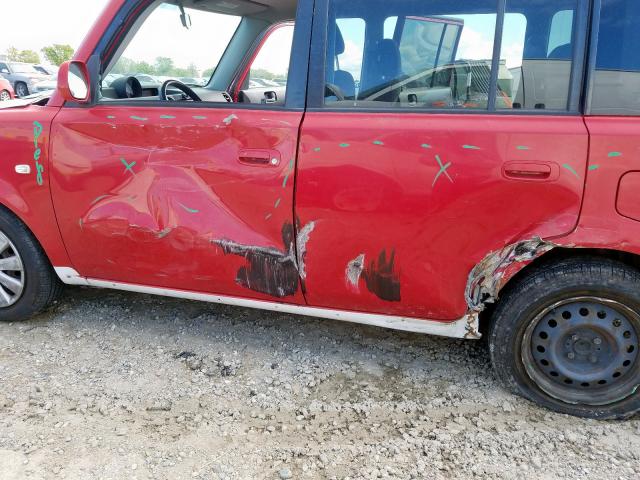 JTLKT324X50203491 - 2005 TOYOTA SCION XB  Foto 9