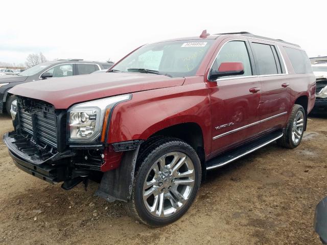 1GKS2GKC4KR134712 - 2019 GMC YUKON XL K1500 SLT  photo 2