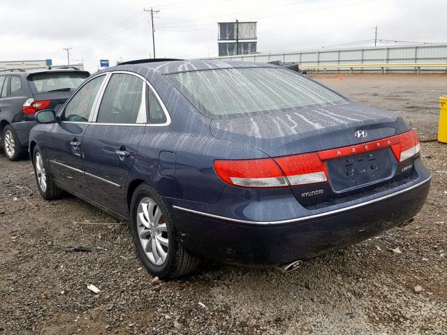 KMHFC46F06A105107 - 2006 HYUNDAI AZERA SE  photo 3