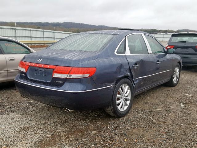 KMHFC46F06A105107 - 2006 HYUNDAI AZERA SE  photo 4