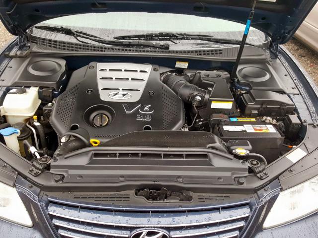 KMHFC46F06A105107 - 2006 HYUNDAI AZERA SE  photo 7