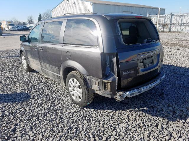 2C4RDGBG7GR153327 - 2016 DODGE GRAND CARAVAN SE  photo 3