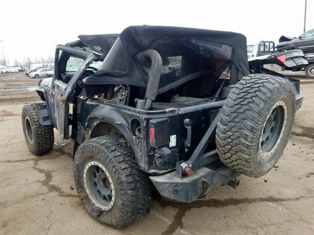 1J4FA54187L158791 - 2007 JEEP WRANGLER SAHARA  photo 3