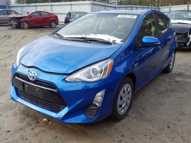 JTDKDTB32G1132123 - 2016 TOYOTA PRIUS C  photo 2