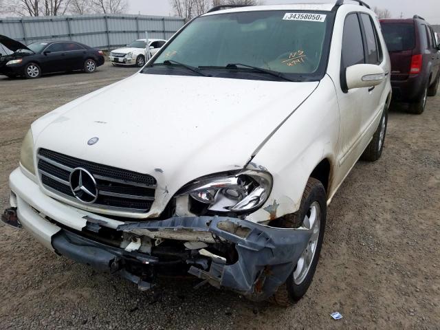 4JGAB75E94A484791 - 2004 MERCEDES-BENZ ML 500  photo 2