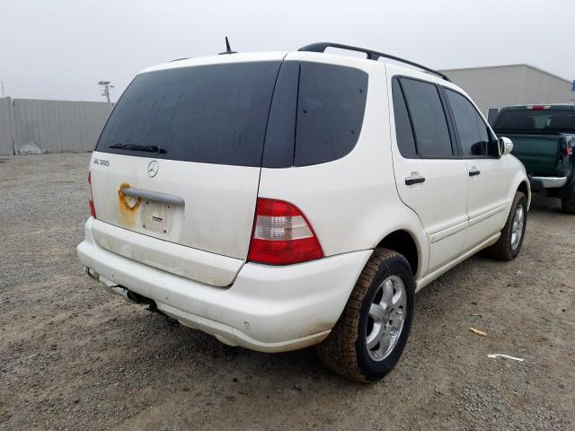 4JGAB75E94A484791 - 2004 MERCEDES-BENZ ML 500  photo 4