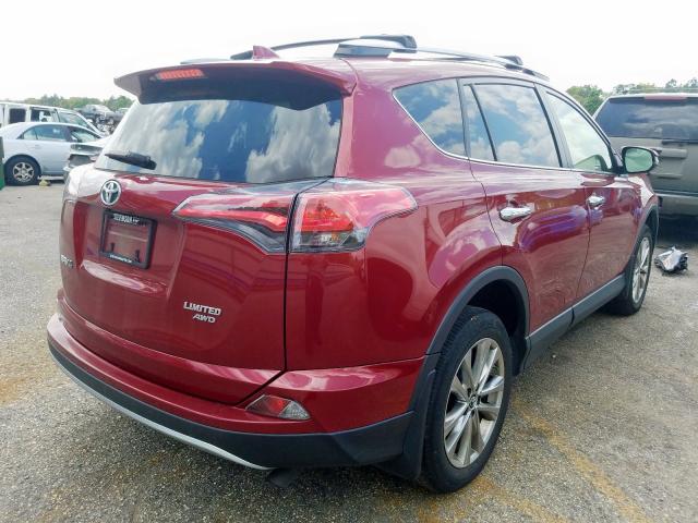 JTMDFREV0JD227496 - 2018 TOYOTA RAV4 LIMITED  photo 4