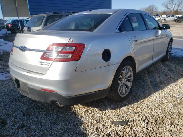 1FAHP2F87FG146487 - 2015 FORD TAURUS LIMITED SILVER photo 4