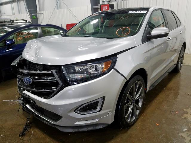 2FMPK4AP0JBB26172 - 2018 FORD EDGE SPORT  photo 2