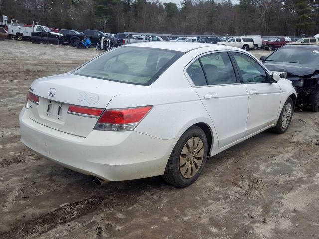 1HGCP2F38BA013325 - 2011 HONDA ACCORD LX  photo 4