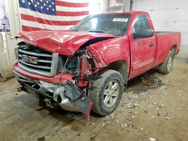 1GTN2VE08CZ184349 - 2012 GMC SIERRA K1500 SLE  photo 2