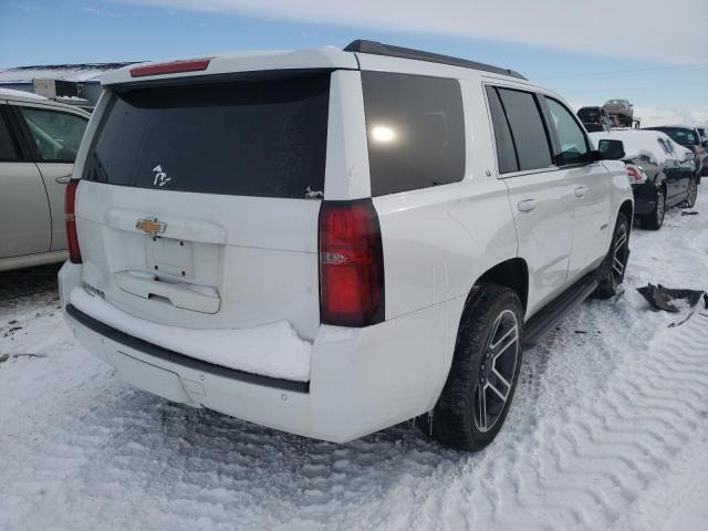 1GNSKBKC4HR152254 - 2017 CHEVROLET TAHOE K1500 LT WHITE photo 4