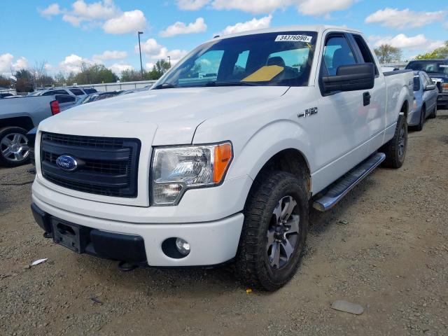 1FTFX1EF0DFB60696 - 2013 FORD F150 SUPER CAB  photo 2