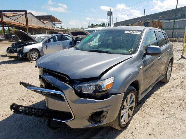 4A4AP3AU6EE014281 - 2014 MITSUBISHI OUTLANDER SPORT ES  photo 2