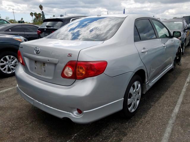 1NXBU40E29Z043448 - 2009 TOYOTA COROLLA BASE  照片 4