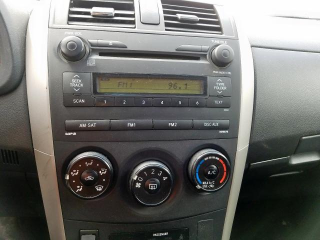 1NXBU40E29Z043448 - 2009 TOYOTA COROLLA BASE  照片 9