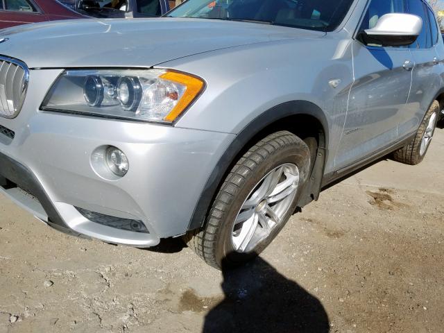 5UXWX7C54BL730936 - 2011 BMW X3 XDRIVE35I  photo 9