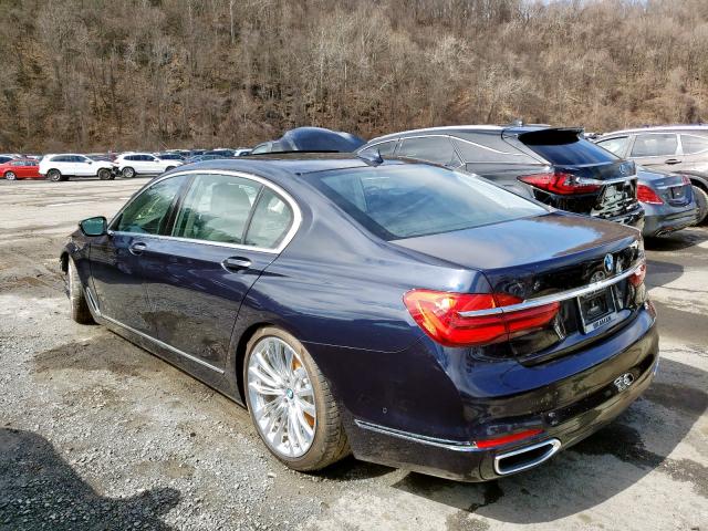WBA7F0C55KGM24690 - 2019 BMW 750 I  photo 3