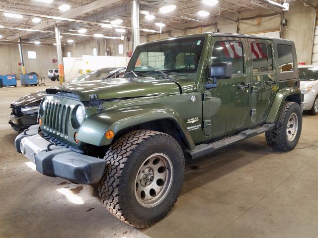 1J4GA59178L637895 - 2008 JEEP WRANGLER UNLIMITED SAHARA  լուսանկար 2