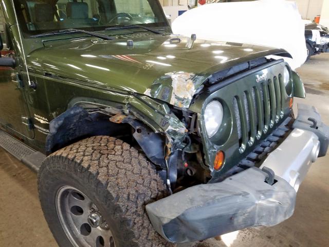 1J4GA59178L637895 - 2008 JEEP WRANGLER UNLIMITED SAHARA  լուսանկար 9